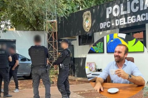 Justiça prorroga afastamento de prefeito preso por esquema de corrupção.